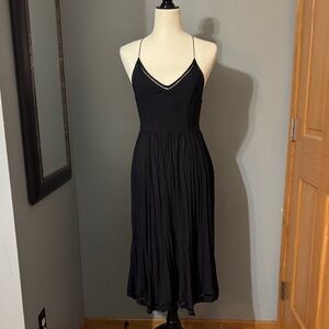 Cooperative Black Summer Midi Dress